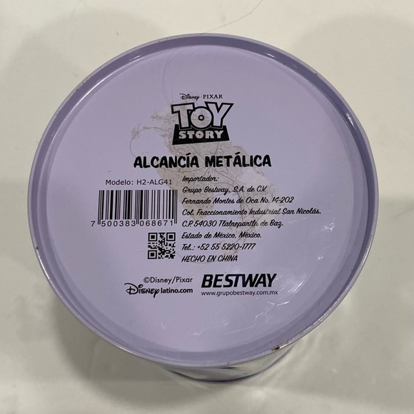 Disney Toy Story 3 Bestway Tin Coin Bank Pre Owned - Picture 2 of 6